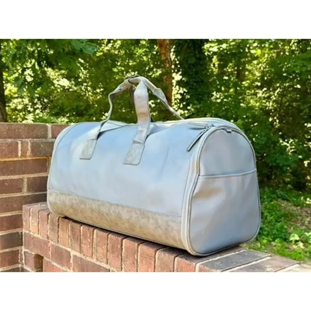 Stitch Golf Ultimate Garment Bag Gray Convertible Duffle Travel Luggage NWT